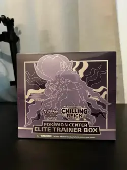 Pokemon Center Exclusive Chilling Reign Shadow Rider Error ETB Elite Trainer Box - Image 1