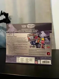 Pokemon Center Exclusive Chilling Reign Shadow Rider Error ETB Elite Trainer Box - Image 3
