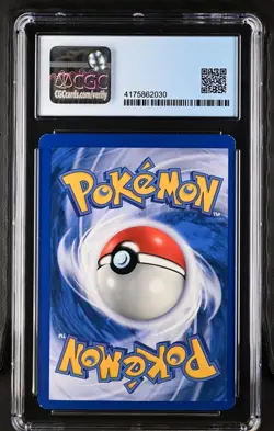 1999 Pokemon Zapdos Fossil 15/62 Cosmos Holo CGC 8 Graded - Image 2