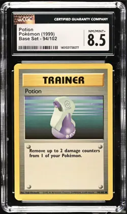 Pokemon TCG - Potion - Base Set 94/102 CGC 8.5 - Image 1