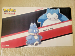 2020 Pokemon Ultra Pro Playmat Tabletop or Computer Gaming Snorlax & Munchlax - Image 1
