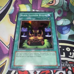 Yugioh Black Illusion Ritual MRL-E051 Super Rare - Image 1
