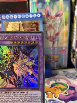 Yugioh The Dark Magicians LED6-EN001 Magical Hero 1st Edition NM - Image 3