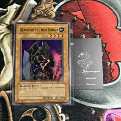 Gearfried the Iron Knight PSV-101 FADED NM OG Yugioh Pharaoh’s Servant Rare - Image 1