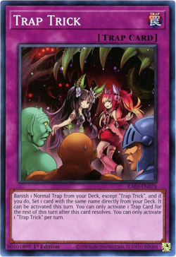 Yugioh! Trap Trick - RA03-EN078 - Super Rare NM/M Quarter Century Bonanza - Image 1