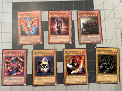 YuGiOh Cards BUNDLE FIRE Monsters (Ungraded, Good Condition) - Image 1
