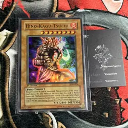 Hino-Kagu-Tsuchi LOD-070 1st Edition FADED NM Legacy of Darkness OG YUGIOH - Image 1