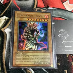 Hino-Kagu-Tsuchi LOD-070 1st Edition FADED NM Legacy of Darkness OG YUGIOH - Image 2