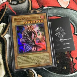 Hino-Kagu-Tsuchi LOD-070 1st Edition FADED NM Legacy of Darkness OG YUGIOH - Image 3