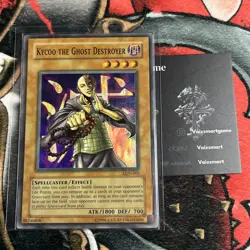 Kycoo the Ghost Destroyer LON-062 Super Rare FADED OG YUGIOH LON Vintage - Image 1