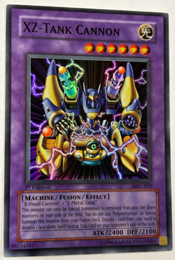 Yugioh MFC-053 XZ-Tank Cannon 1st Ed. Vintage Original NM - Image 2
