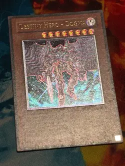 Yugioh Destiny Hero - Dogma POTD-EN014 Ultimate Rare Unlimited MP EURO PRINT - Image 1