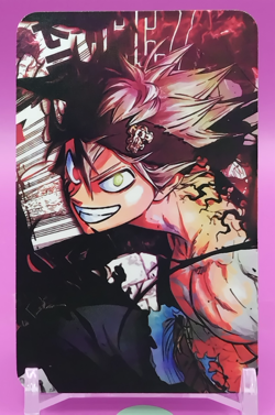 Asta/ Black Clover Promo Trading Card Weekly Shonen Jump Japanese Anime - Image 1