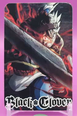 Asta/ Black Clover Promo Trading Card Weekly Shonen Jump Japanese Anime - Image 1