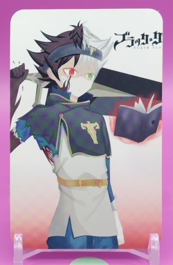 Asta/ Black Clover Promo Trading Card Weekly Shonen Jump Japanese Anime - Image 1