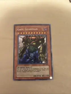 Gate Guardian MRD-000 Secret Rare Unlimited NM Yugioh Card - Image 1