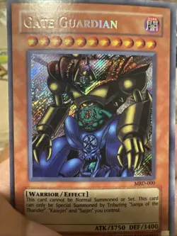 Gate Guardian MRD-000 Secret Rare Unlimited NM Yugioh Card - Image 2