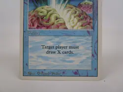 Braingeyser Magic the Gathering MTG Revised Edition MP Regular Rare Sorcery Card - Image 3