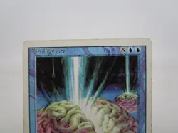 Braingeyser Magic the Gathering MTG Revised Edition MP Regular Rare Sorcery Card - Image 2