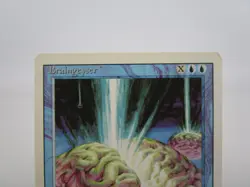 Braingeyser Magic the Gathering MTG Revised Edition MP Regular Rare Sorcery Card - Image 2