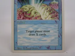 Braingeyser Magic the Gathering MTG Revised Edition MP Regular Rare Sorcery Card - Image 3
