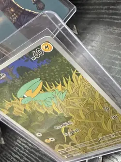 Pokemon TCG Electrike 196/182* Destined Rivals Illustration Full Art Holo Card - Image 4