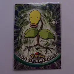 BELLSPROUT #69 - NON-HOLO - Series 1 - TOPPS POKEMON CARD - Image 1