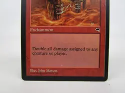 Furnace of Rath MTG Magic the Gathering Tempest MP Regular Enchantment Card - Image 3