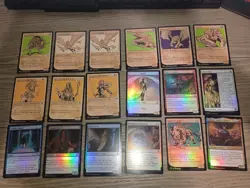 MTG Forgotten Realms 18 Card Lot - Common + UC - Alt Art + Foil - Image 1