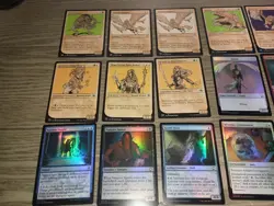 MTG Forgotten Realms 18 Card Lot - Common + UC - Alt Art + Foil - Image 2