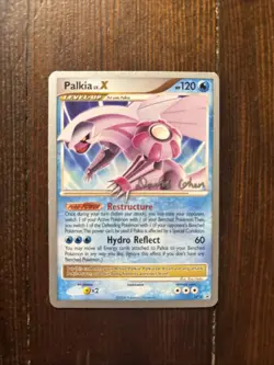 Palkia LV.X Pokemon Trading Card DP35 Promo Holo Rare - Image 1