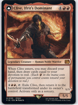 Clive, Ifrit's Dominant (Final Fantasy) [FIN] (MTG) Magic the Gathering - Image 1
