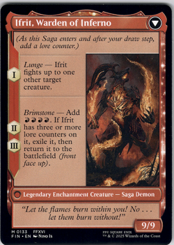 Clive, Ifrit's Dominant (Final Fantasy) [FIN] (MTG) Magic the Gathering - Image 2