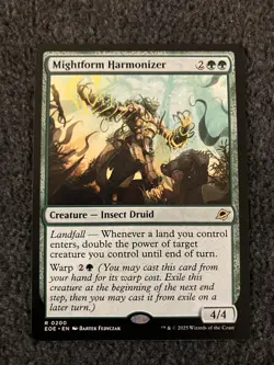 Magic The Gathering MTG - Mightform Harmonizer - EOE - Image 1