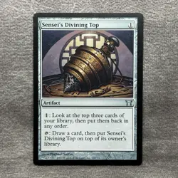 Sensei’s Divining Top CHK #268 MP Non-Foil - MTG Champions of Kamigawa Uncommon - Image 1