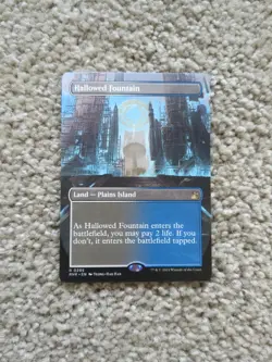 Hallowed Fountain (Borderless) #295 (NM) Ravnica Remastered RVR Magic MTG - Image 1