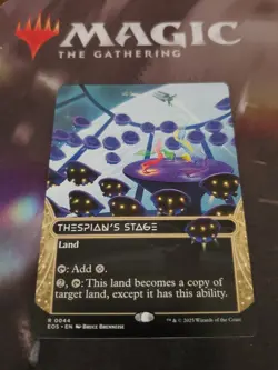 Mtg. Thespian's Stage. #44. Borderless. Edge of Eternities. Pack Fresh - Image 1