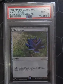 MTG 1x 2022 30th Anniversary 30A 228 Black Lotus Rare PSA Retro Magic - Image 1