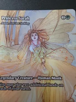 MTG Magic the Gathering Princess Sarah 0015 Foil 2025 English - Image 3