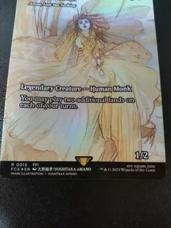 MTG Magic the Gathering Princess Sarah 0015 Foil 2025 English - Image 4