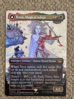 MTG Magic the Gathering Terra, Magical Adept 0323 2025 Foil English - Image 1