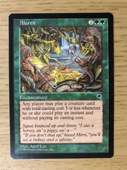 MTG Magic the Gathering Aluren 1997 English - Image 1