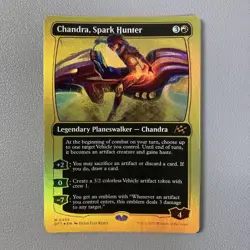 MTG Magic the Gathering Chandra, Spark Hunter 0456 2025 Foil English - Image 1