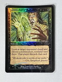 MTG Magic the Gathering Duress 132/350 Foil English - Image 1