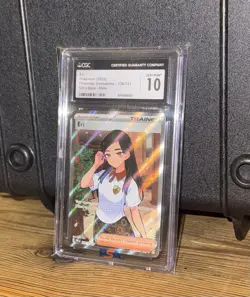 Pokemon TCG Eri 136/131 Prismatic Evolutions CGC Gem Mint 10 - Image 1