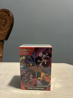 Pokemon TCG: Destined Rivals Booster Bundle Sealed 6 Packs In Hand - Image 1
