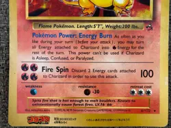 Pokemon 1999 Japanese Charizard Jumbo Card CoroCoro 4/102 Promo - Image 5