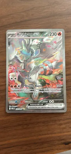 Pokemon White Flare Reshiram EX Special Illustration Rare 166/86 - Image 1