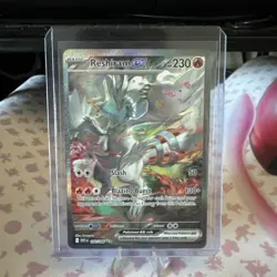Pokemon White Flare Reshiram EX Special Illustration Rare 166/86 - Image 1