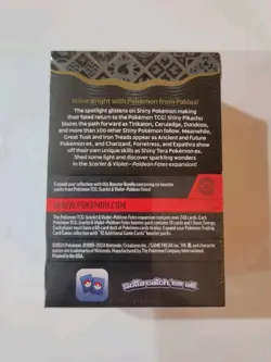 POKEMON Scarlet and Violet: Paldean Fates Booster Bundle SEALED NEW - Image 2